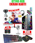 Dmc N01X Harici GeForce GT 740 Intel Core i5 3470 16 GB Ram 256 GB + 500 GB SSD Tower FreeDos 23.8 inç Monitörlü Masaüstü Bilgisayar