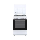 Vestel SF 9401 66 Lt Ocaklı A Enerji Sınıfı Analog Retro Doğalgaz Tam Boy Solo Fırın Beyaz