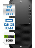 HP Z2 G9 INTEL 55F872ES017 Harici GeForce RTX 3060 Intel Core i7 13700K 128 GB Ram DDR5 1 TB HDD + 4 TB SSD Tower Windows 11 Pro Masaüstü Bilgisayar