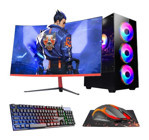 Ramtech FullForce FF541 Harici GeForce RTX 3050 Intel Core i5 10400F 16 GB Ram 1 TB HDD + 256 GB SSD Tower FreeDos 23.6 inç Monitörlü Masaüstü Bilgisayar