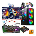 Zeiron IRONHİDE X15 Harici GeForce RTX 3060 Ti AMD Ryzen 5 3600 32 GB Ram 1 TB HDD + 256 GB SSD Tower FreeDos 23.8 inç Monitörlü Masaüstü Bilgisayar