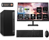 HP Pro Tower 290 G9 8T2W9ESMNT3441 Harici GeForce RTX 3060 Ti Intel Core i5 13500 48 GB Ram 256 GB SSD Tower Windows 11 Pro 23.8 inç Monitörlü Masaüstü Bilgisayar + PER4 BELLEK