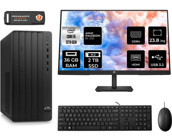 HP Pro Tower 290 G9 6D3A5EAMNT1334 Harici Radeon RX 550 Intel Core i5 12500 36 GB Ram 2 TB SSD Tower FreeDos 23.8 inç Monitörlü Masaüstü Bilgisayar + PER4 BELLEK