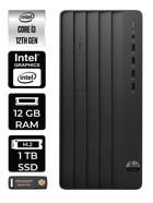 HP Pro Tower 290 G9 6D3A1EA Dahili Intel UHD Graphics Intel Core i3 12100 12 GB Ram 1 TB SSD Tower Windows 11 Home Masaüstü Bilgisayar + PER4 BELLEK
