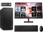 HP Pro Tower 290 G9 8T2W9ESMNT334 Dahili Intel UHD Graphics Intel Core i5 13500 36 GB Ram 2 TB SSD Tower FreeDos 23.8 inç Monitörlü Masaüstü Bilgisayar + PER4 BELLEK