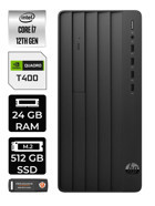 HP Pro Tower 290 G9 6D3A3EA Harici Quadro T400 Intel Core i7 12700 24 GB Ram 512 GB SSD Tower Windows 11 Pro Masaüstü Bilgisayar + PER4 BELLEK