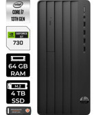 HP Pro Tower 290 G9 8T2X1ESP350 Harici GeForce GT 730 4 GB Intel Core i7 13700 64 GB Ram 4 TB SSD Tower FreeDos Masaüstü Bilgisayar + PER4 BELLEK