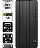 HP Pro Tower 290 G9 6D3A5EAP384 Harici GeForce GT 730 4 GB Intel Core i5 12500 36 GB Ram 2 TB SSD Tower Windows 11 Home Masaüstü Bilgisayar + PER4 BELLEK