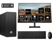 HP 295 G9 6D391EAMNT1428 Harici Radeon RX 550 AMD Ryzen 3 5300G 32 GB Ram 1 TB SSD Tower Windows 11 Pro 23.8 inç Monitörlü Masaüstü Bilgisayar + PER4 BELLEK
