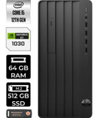 HP Pro Tower 290 G9 6D3A5EAP347 Harici GeForce RTX 3060 Ti Intel Core i5 12500 64 GB Ram 512 GB SSD Tower FreeDos Masaüstü Bilgisayar + PER4 BELLEK