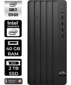 HP Pro Tower 290 G9 8T2X1ESP439 Dahili Intel UHD Graphics Intel Core i7 13700 40 GB Ram 2 TB SSD Tower Windows 11 Pro Masaüstü Bilgisayar + PER4 BELLEK