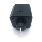 Fulltech Ftr-09 3'lü Soket 3'lü USB Kablosuz Tekli 2500 J Akım Korumalı Priz