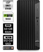 HP Pro Tower 400 G9 6U3M9EAP437 Harici GeForce GTX 1650 Intel Core i7 12700 40 GB Ram 512 GB SSD Tower Windows 11 Pro Masaüstü Bilgisayar + PER4 BELLEK