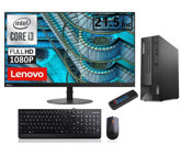 Lenovo Thinkcentre Neo 50S SFF SFFN11SX002VTX37 Harici GeForce RTX 3060 Ti Intel Core i3 12100 8 GB Ram 256 GB SSD Slim Tower Windows 11 Pro 21.5 inç Monitörlü Masaüstü Bilgisayar