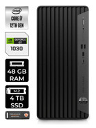 HP Pro Tower 400 G9 6U3M9EA Harici GeForce RTX 3060 Ti Intel Core i7 12700 48 GB Ram 4 TB SSD Tower Windows 11 Pro Masaüstü Bilgisayar + PER4 BELLEK