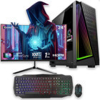 Izoly E-VİX TRİTON Harici GeForce RTX 3060 Ti Intel Core i5 3470 16 GB Ram 256 GB SSD Tower FreeDos 24 inç Monitörlü Masaüstü Bilgisayar