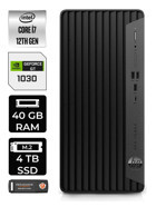 HP Pro Tower 400 G9 6U3M9EA Harici GeForce RTX 3060 Ti Intel Core i7 12700 40 GB Ram 4 TB SSD Tower Windows 11 Home Masaüstü Bilgisayar + PER4 BELLEK