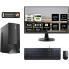 Lenovo Thinkcentre Neo 50T 11SC001ATXMNT3421 Harici GeForce RTX 3060 Ti Intel Core i3 12100 24 GB Ram 256 GB SSD Tower Windows 11 Pro 21.5 inç Monitörlü Masaüstü Bilgisayar + PER4 BELLEK