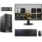 Lenovo Thinkcentre Neo 50T 11SC001ATXMNT1349 Harici Radeon RX 550 Intel Core i3 12100 64 GB Ram 2 TB SSD Tower FreeDos 21.5 inç Monitörlü Masaüstü Bilgisayar + PER4 BELLEK