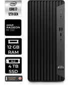 HP Pro Tower 400 G9 6U3M9EAP360 Harici Radeon RX 550 Intel Core i7 12700 12 GB Ram 4 TB SSD Tower Windows 11 Home Masaüstü Bilgisayar + PER4 BELLEK