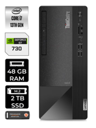 Lenovo NEO 50T 12JD0008TR Harici GeForce GT 730 2 GB Intel Core i7 13700 48 GB Ram 2 TB SSD Tower Windows 11 Pro Masaüstü Bilgisayar + PER4 BELLEK