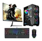 Izoly CRADİLY Y Harici GeForce RTX 3060 Ti Intel Core i3 10100F 16 GB Ram 512 GB SSD Tower FreeDos 27 inç Monitörlü Masaüstü Bilgisayar