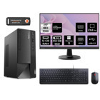 Lenovo Thinkcentre Neo 50T 11SC001ATX Harici Radeon RX 550 Intel Core i3 12100 12 GB Ram 512 GB SSD Tower Windows 11 Home 23.8 inç Monitörlü Masaüstü Bilgisayar