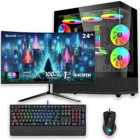 Izoly E-VİX DRYAD Harici Radeon RX 6800 XT Intel Core i5 12400F 16 GB Ram GDDR6 256 GB SSD Tower FreeDos 24 inç Monitörlü Masaüstü Bilgisayar