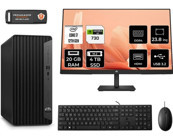 HP Pro Tower 400 G9 6U3M9EAMNT2320 Harici GeForce GT 730 4 GB Intel Core i7 12700 20 GB Ram 4 TB SSD Tower FreeDos 23.8 inç Monitörlü Masaüstü Bilgisayar + PER4 BELLEK