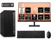 HP Pro Tower 400 G9 6U3M9EAMNT1393 Harici Radeon RX 550 Intel Core i7 12700 48 GB Ram 1 TB SSD Tower Windows 11 Home 23.8 inç Monitörlü Masaüstü Bilgisayar + PER4 BELLEK