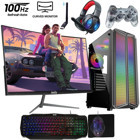Izoly SPECTRE YZ Harici Radeon RX 580 Intel Core i5 4590 16 GB Ram 512 GB SSD Tower FreeDos 24 inç Monitörlü Masaüstü Bilgisayar
