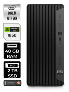 HP Pro Tower 400 G9 6U3M9EA Harici GeForce GTX 1650 Intel Core i7 12700 40 GB Ram 2 TB SSD Tower Windows 11 Pro Masaüstü Bilgisayar + PER4 BELLEK