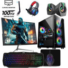 Izoly FP MGZ Harici Radeon RX 550 Intel Core i5 3470 16 GB Ram 512 GB SSD Tower FreeDos 24 inç Monitörlü Masaüstü Bilgisayar
