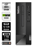 Lenovo NEO 50S 11SX002VTX Harici GeForce RTX 3060 Ti Intel Core i3 12100 12 GB Ram 1 TB SSD Tower FreeDos Masaüstü Bilgisayar + PER4 BELLEK