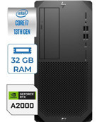 HP WS Z2 G9 88T1N3EA06 Harici GeForce RTX A2000 Intel Core i7 14700K 32 GB Ram DDR5 4 TB SSD Tower Windows 11 Pro Masaüstü Bilgisayar