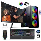 Izoly SHAULA X Harici GeForce RTX 3060 Ti Intel Core i3 10100F 16 GB Ram 512 GB SSD Tower FreeDos 24 inç Monitörlü Masaüstü Bilgisayar