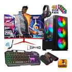 Zeiron ICARİS X7 Harici GeForce RTX 3060 AMD Ryzen 5 3600 16 GB Ram 512 GB + 1 TB SSD Tower FreeDos 23.8 inç Monitörlü Masaüstü Bilgisayar