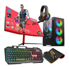 Zeiron GALAXY Harici GeForce GTX 1660 Super Intel Core i5 10400F 16 GB Ram 512 GB SSD Tower FreeDos 23.8 inç Monitörlü Masaüstü Bilgisayar