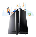 Oleas WK12 Dahili Intel HD Graphics 4600 Intel Core i5 4590 16 GB Ram 256 GB SSD Tower FreeDos Masaüstü Bilgisayar