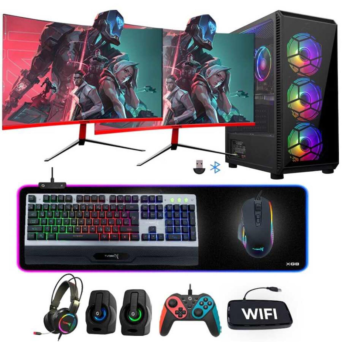 Turbox TX1733 Harici GeForce GT 730 Intel Core i7 860 16 GB Ram DDR3 256 GB SSD Tower FreeDos Masaüstü Bilgisayar