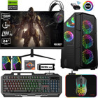 Xaser XSR606 Harici GeForce RTX 3060 AMD Ryzen 5 5600 16 GB Ram 1 TB SSD Tower FreeDos 24 inç Monitörlü Masaüstü Bilgisayar