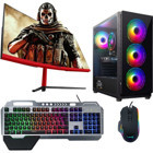 Turbox TX4097 Harici Radeon RX 550 Intel Core i5 3470 16 GB Ram 1 TB SSD Tower FreeDos 23.6 inç Monitörlü Masaüstü Bilgisayar