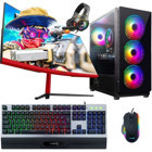 Turbox TX5265 Harici GeForce RTX 3060 Ti Intel Core i7 4770 16 GB Ram 512 GB SSD Tower FreeDos 23.6 inç Monitörlü Masaüstü Bilgisayar