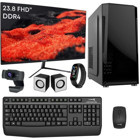 Turbox TX5410 Harici GeForce RTX 3060 Ti Intel Core i5 7400 16 GB Ram DDR4 512 GB SSD Tower FreeDos 23.8 inç Monitörlü Masaüstü Bilgisayar