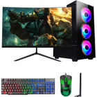 Ramtech FullForce FF313 Harici GeForce RTX 3060 Ti Intel Core i5 M2 16 GB Ram 500 GB SSD Tower FreeDos 23.8 inç Monitörlü Masaüstü Bilgisayar