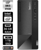 Lenovo Thinkcentre Neo 50T 11SC001ATXP333 Harici GeForce RTX 3060 Ti Intel Core i3 12100 36 GB Ram 1 TB SSD Tower FreeDos Masaüstü Bilgisayar + PER4 BELLEK