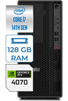 Lenovo Thinkstation P2 30FSS0VH0023 Harici GeForce RTX 4070 Intel Core i7 14700 128 GB Ram DDR5 4 TB SSD Tower FreeDos Masaüstü Bilgisayar