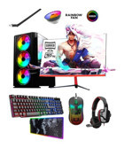 Ramtech SİMİLAR X10 Harici Radeon RX 580 AMD Ryzen 5 3600 32 GB Ram 512 GB SSD Tower FreeDos 23.6 inç Monitörlü Masaüstü Bilgisayar