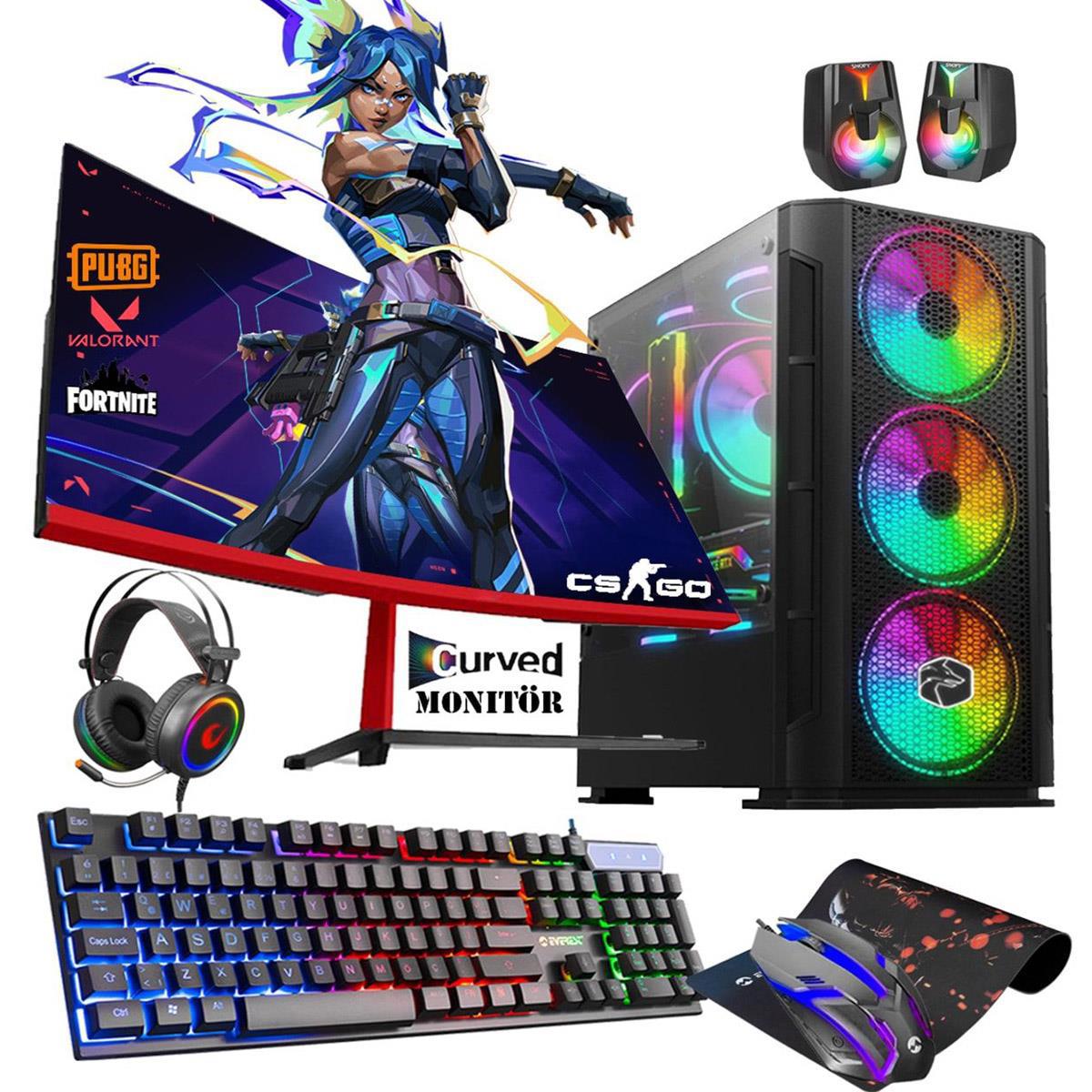 Zeiron AFX60 Harici GeForce GTX 1050 Ti AMD Ryzen 5 3600 16 GB Ram DDR4 256 GB SSD Tower FreeDos Masaüstü Bilgisayar