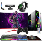 Zeiron AMX15 Harici Radeon RX 550 AMD Ryzen 5 3600 8 GB Ram 120 GB + 1 TB SSD Tower FreeDos 27 inç Monitörlü Masaüstü Bilgisayar